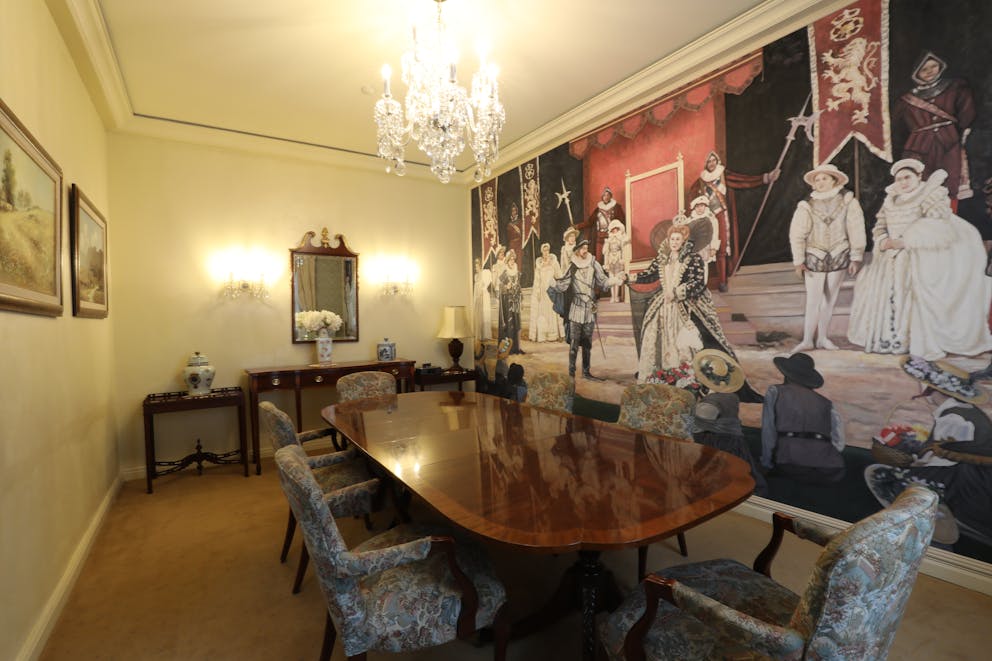 The Presidential Suite Dining Room