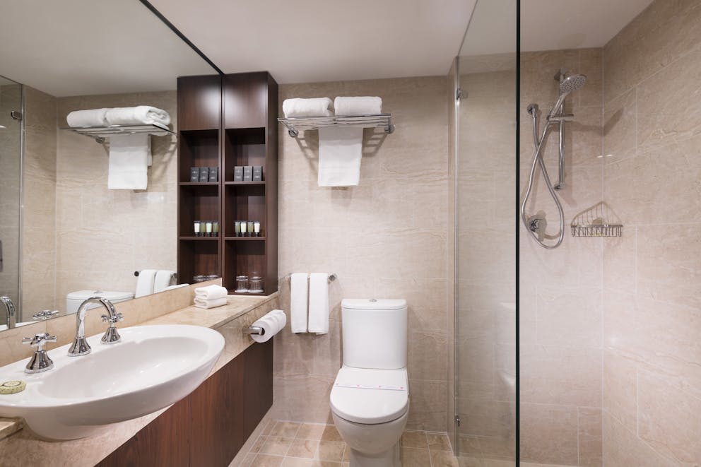 Deluxe City View King Bathroom