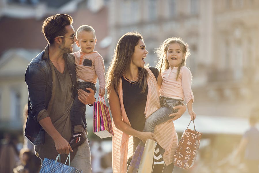 family shopping 