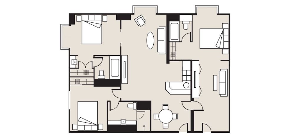 3 Bedroom Suite v2
