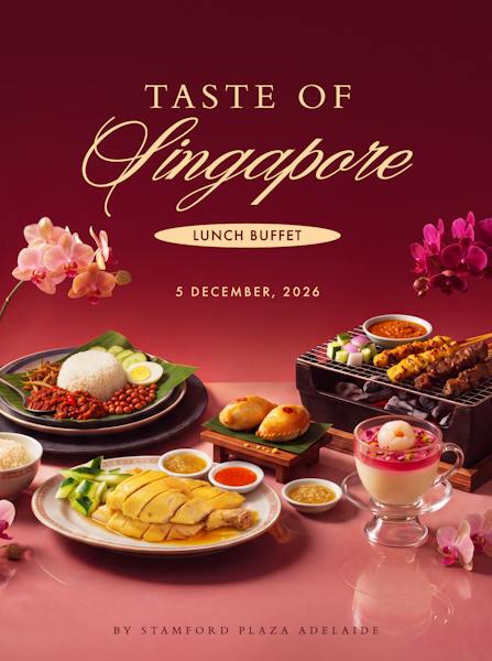 4x5 Taste of Singapore Buffet Text