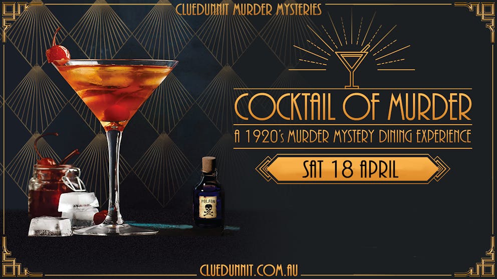 Cocktail of Murder 2026 04 18 Digital Screens MELBOURNE 1920x1080