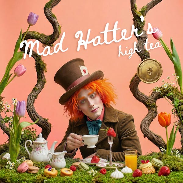 Mad Hatters High Tea SPB Stamp