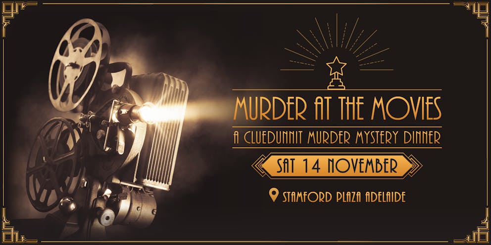 Murder at the Movies 2026 11 14 Adelaide Humanitix 2160x1080