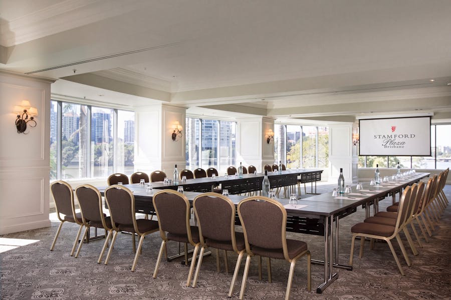 River Room U Style Set Up Gradient NEW 2026 With Logo