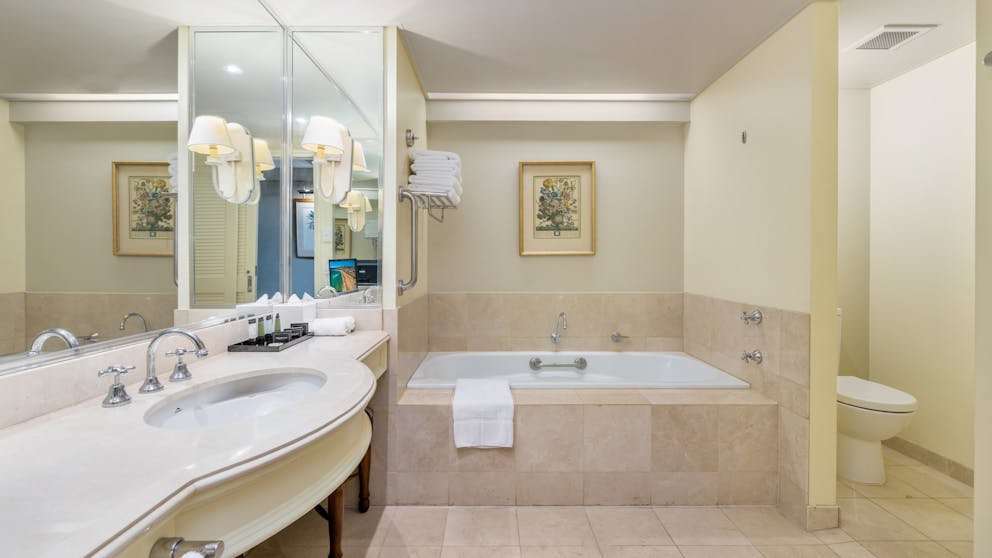 Superior Room at Stamford Plaza Brisbane Hotel Bathroom