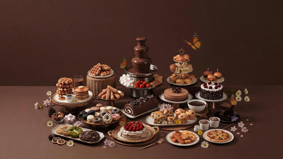 WEB 1920x1080 Spring Chocolate High Tea Buffet